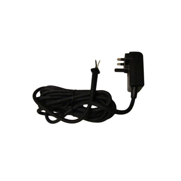 Replacement black electrical cable with plug for Moser switch back dog clipper