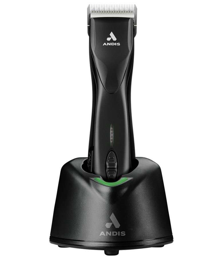 Black Pulse ZR 2 Clipper in charging station