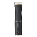Black Andis clipper with blade attached
