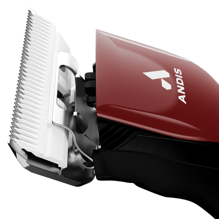 Andis Pulse ZR 2 Red with 10W Cordless Dog Clippers DBLC-2