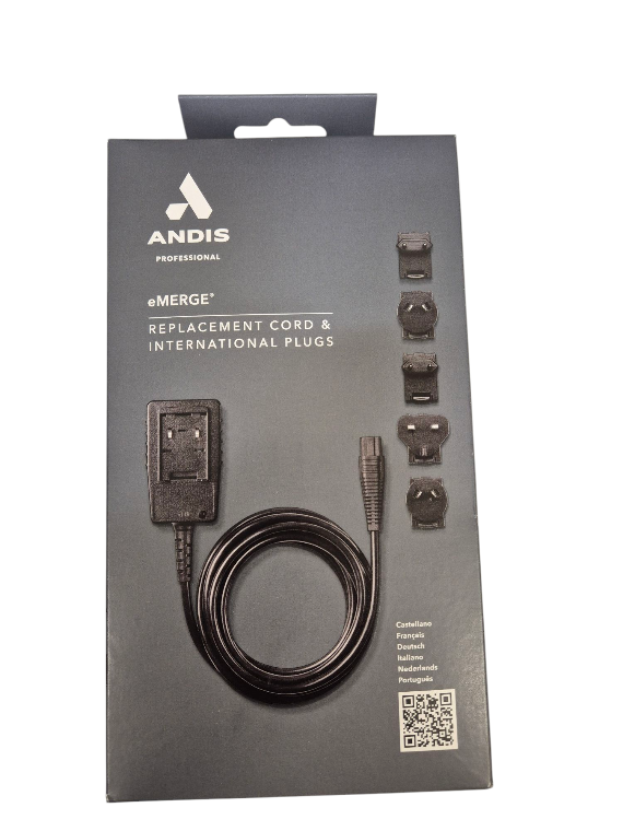 Canle with transformer attached in box with adaptors