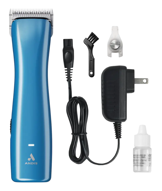 Clipper shown with Charger, oil, and Blade Drive