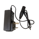 Mains charger for Lister Liberty clipper battery, includes 3-pin plug
