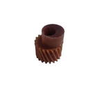 Two speed replacement gear wheel with slanted teeth made in light brown for the Oster Golden A5 dog clipper