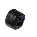 Black plastic cap with vents to fit end of Oster clipper