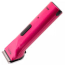 Pink Wahl Arco Cordless Trimmer with blade attached