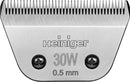 Steel Blade From Back Showing name Heiniger 30W 0.5mm