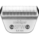 Steel Blade From Back Showing name Heiniger 5FW 6.4mm