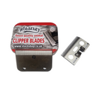 Wolseley A2 horse grooming clipper blade set in metal Tin