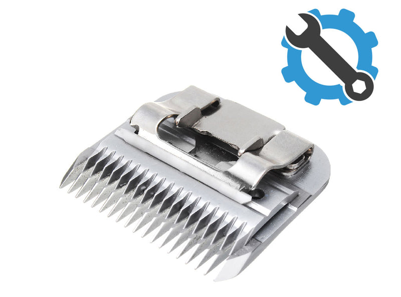 A5 style metal dog clipper blade sharpened and tested