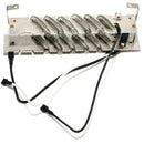 Heating element with 3 wires attached 