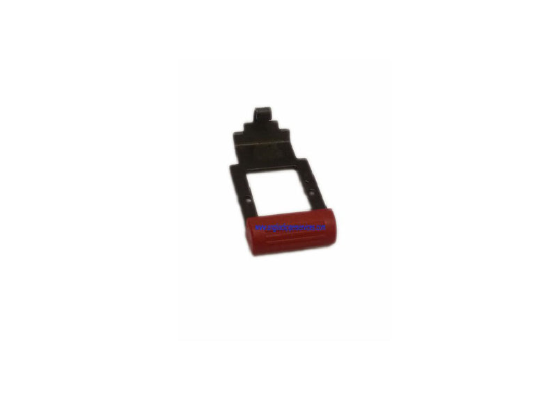 Blade Latch for the Heiniger Saphir Clippers, spare part has Red Plastic end