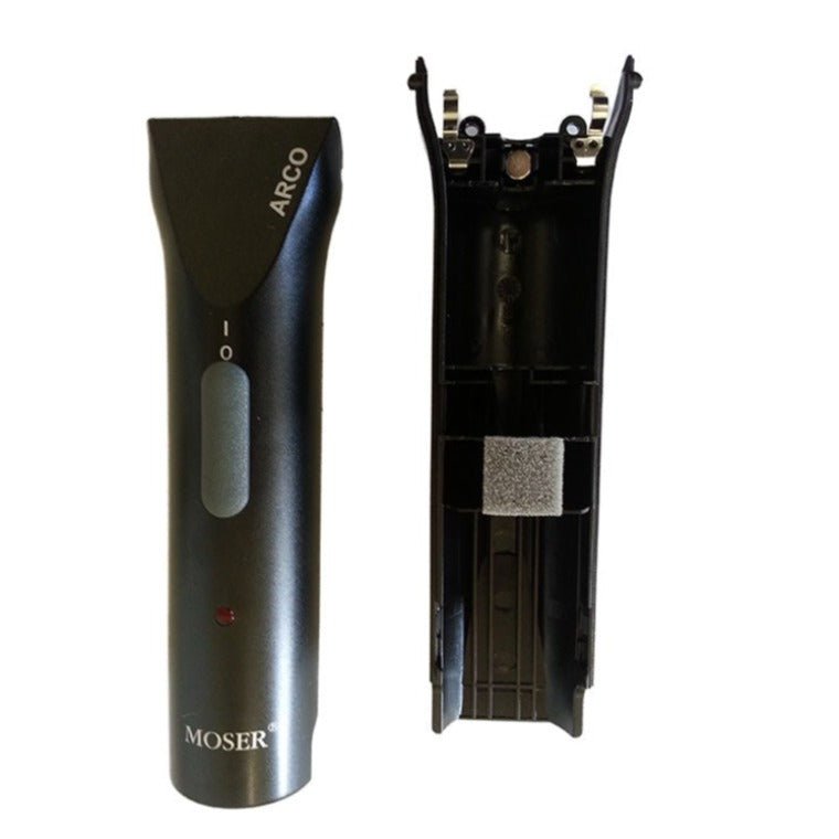 Black Body Casing for Moser Arco dog clippers as a pair Upper/Lower