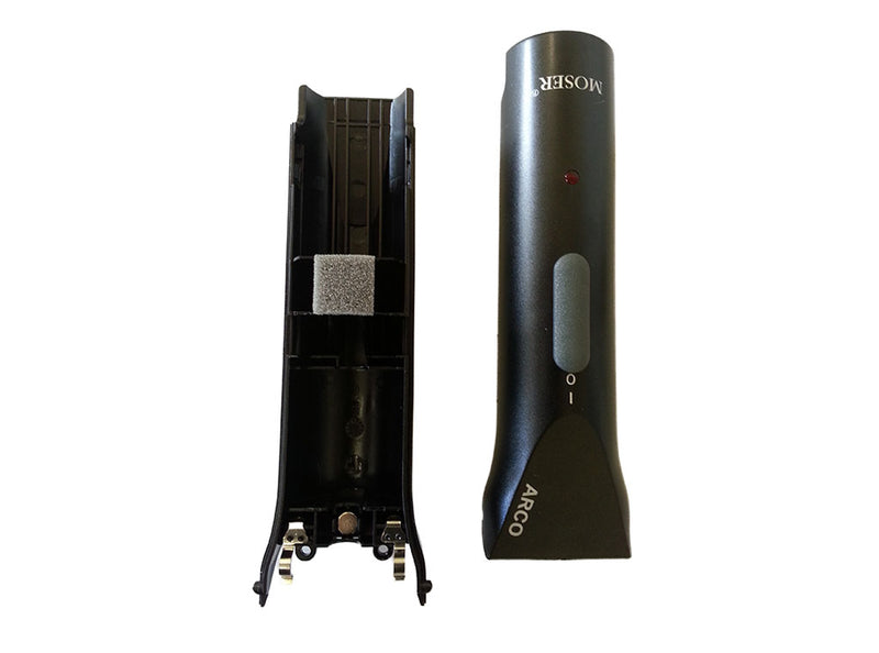 Black Body Casing for Moser Arco dog clippers as a pair Upper/Lower