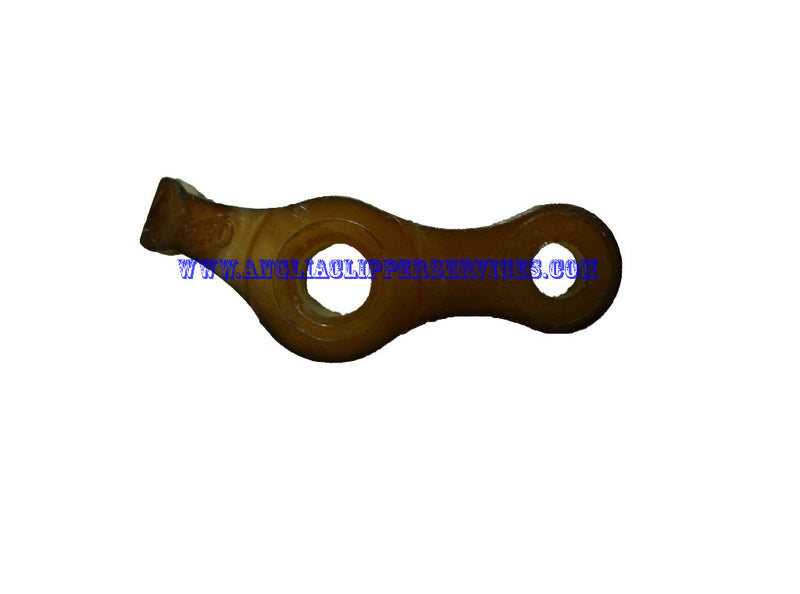 Oster A5 Spare Drive Lever in brown with two holes to locate the gear and body