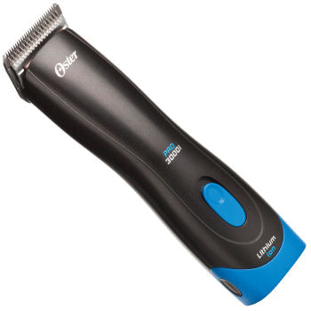 Oster PRO3000i cordless dog grooming clipper with UK adaptor