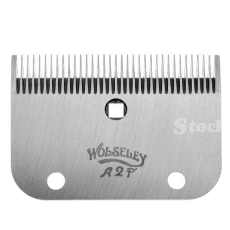 Wolseley A2F horse grooming clipper blade set in metal Tin